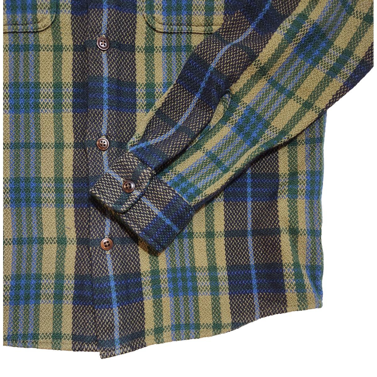 No111 Round Tail Over Shirt in Forest Olive Shirts