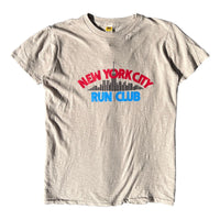 NYC Run Club Crew Neck Tee Oatmilk - T-shirt
