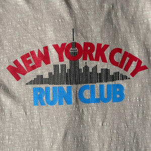 NYC Run Club Crew Neck Tee Oatmilk - T-shirt