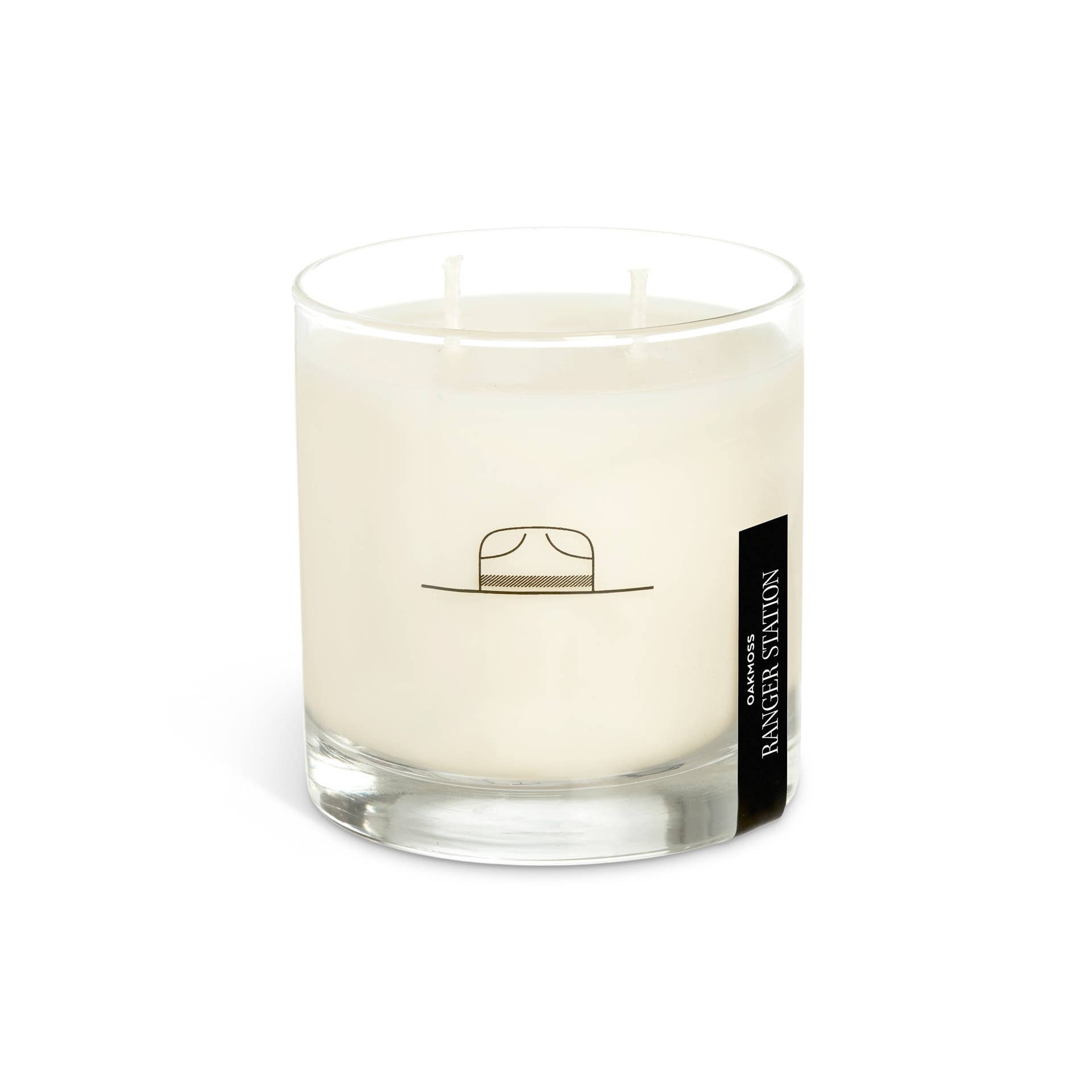 Oakmoss Candle: 11 oz Rocks Glass - Candle