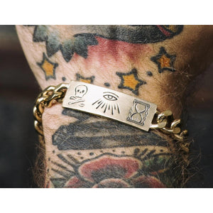 Odd Fellows ID Bracelet - cuff