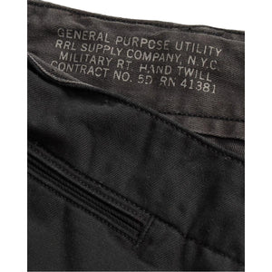 Officer Chino Pant Black - Chino