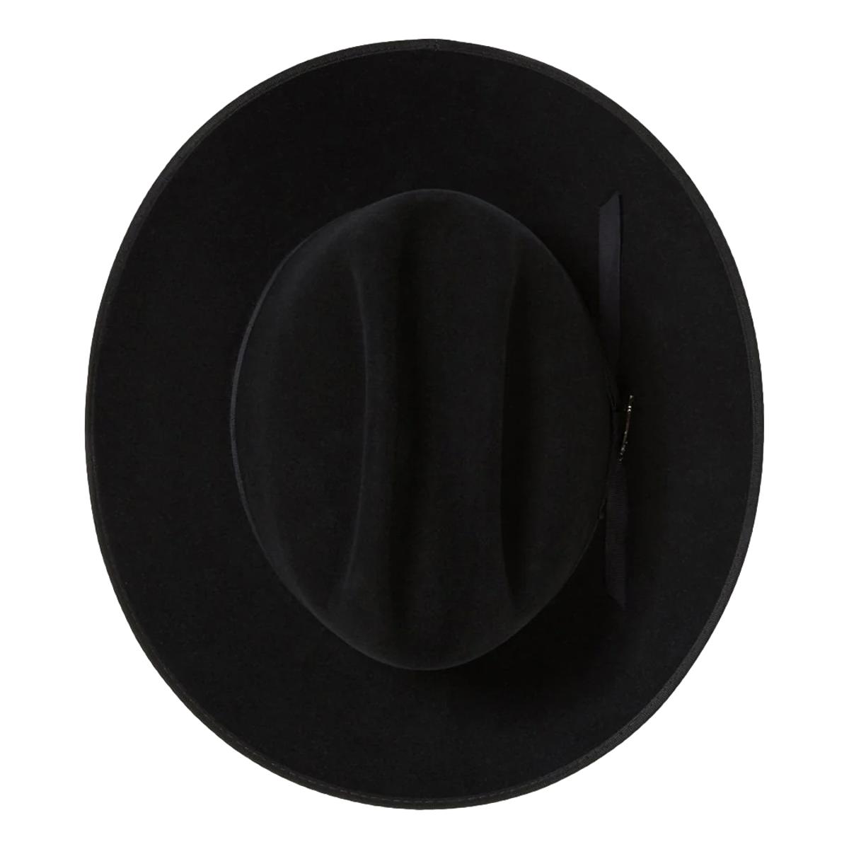Stetson Open Road Royal Deluxe Hat Black MILWORKS