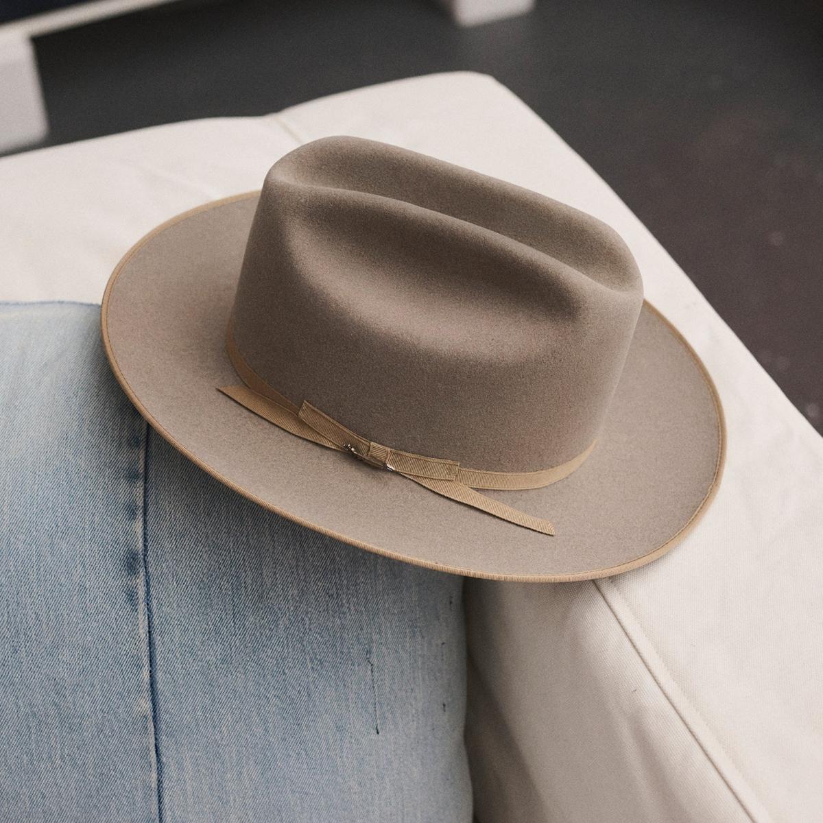 Open Rhodes Hat Stetson Open Road Royal Deluxe Hat in Cognac - MILWORKS