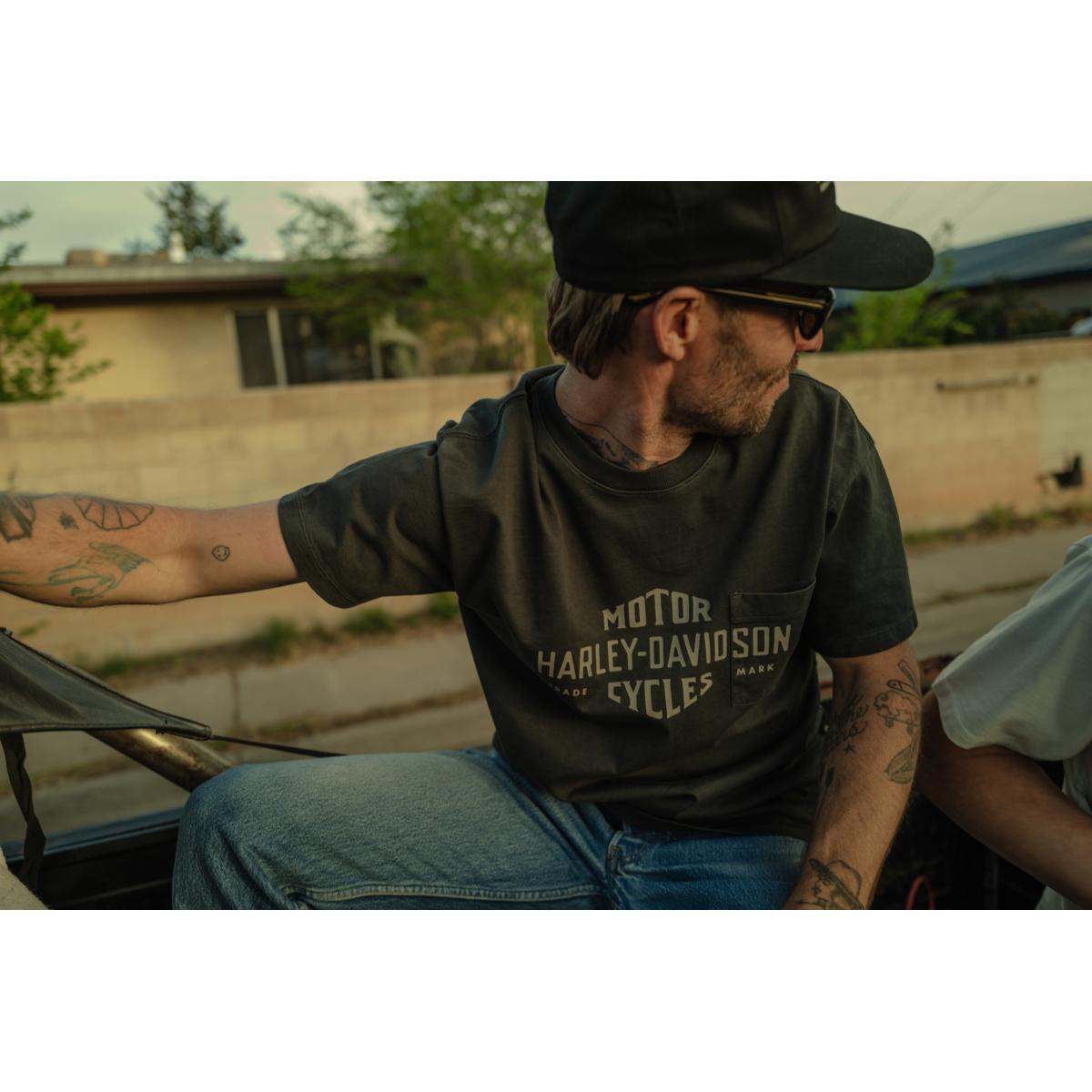 Originals Standard Issue Pocket T-shirt Wash Black - T