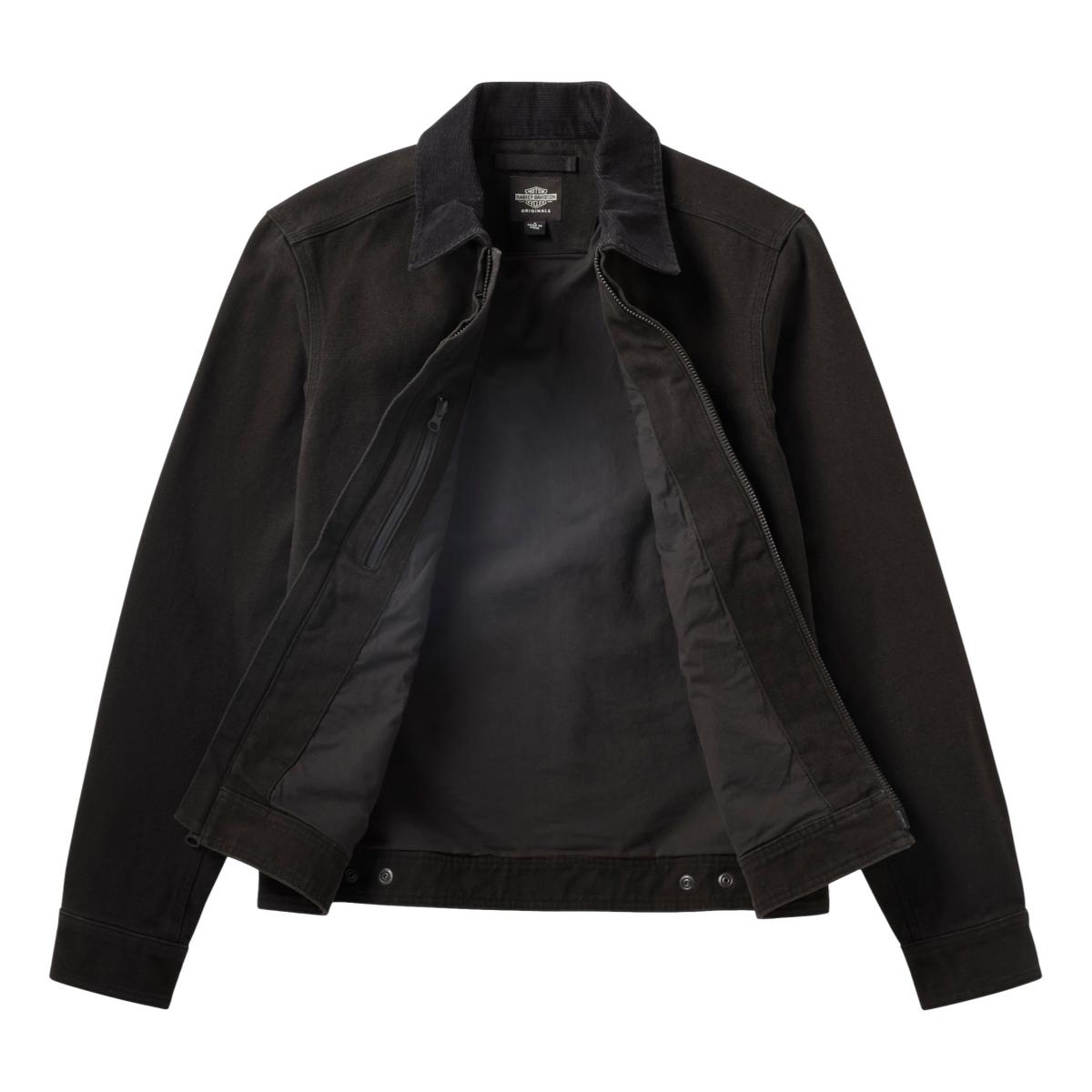 Harley-Davidson Originals Union Canvas Jacket Washed Black – MILWORKS