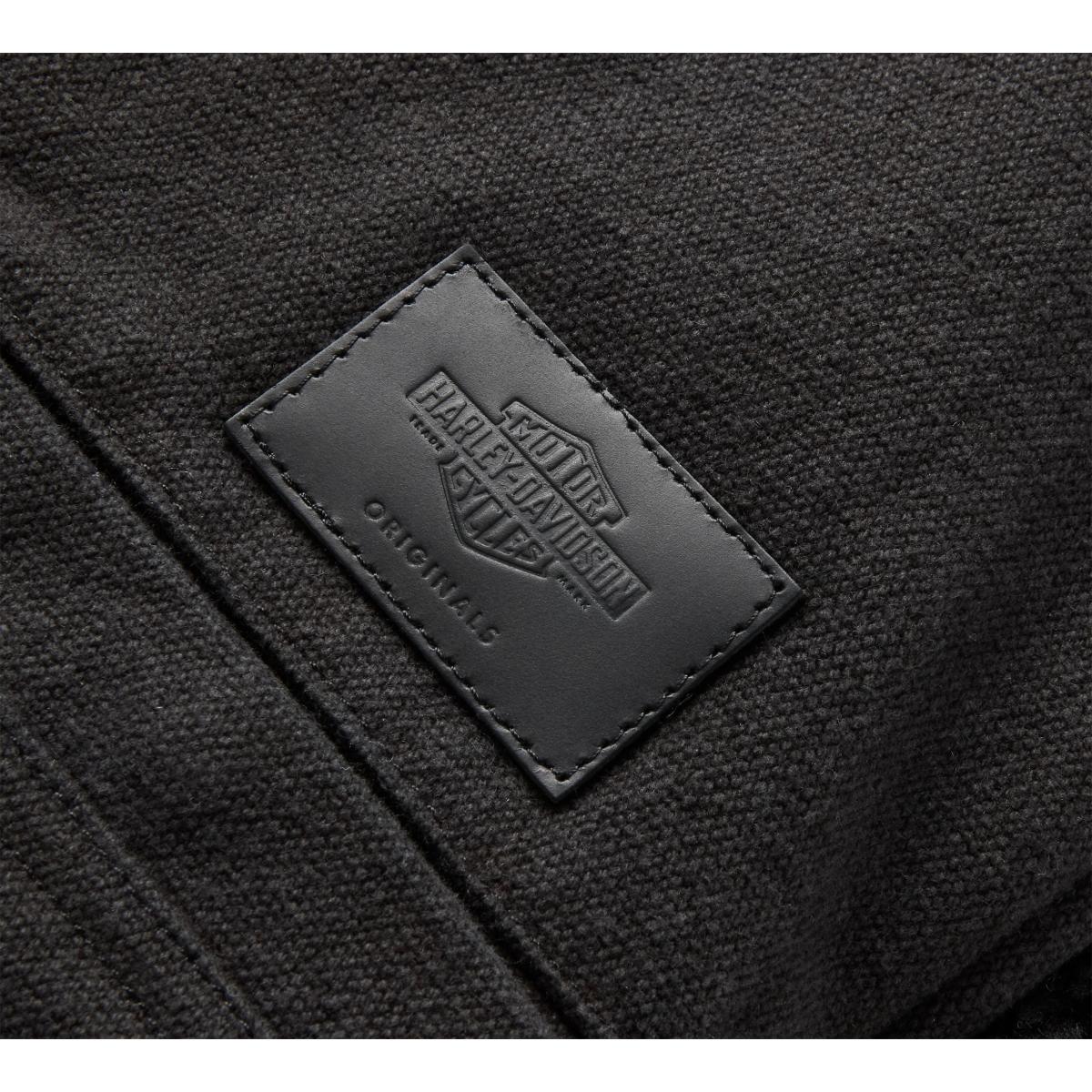 Harley-Davidson Originals Union Canvas Vest Washed Black – MILWORKS