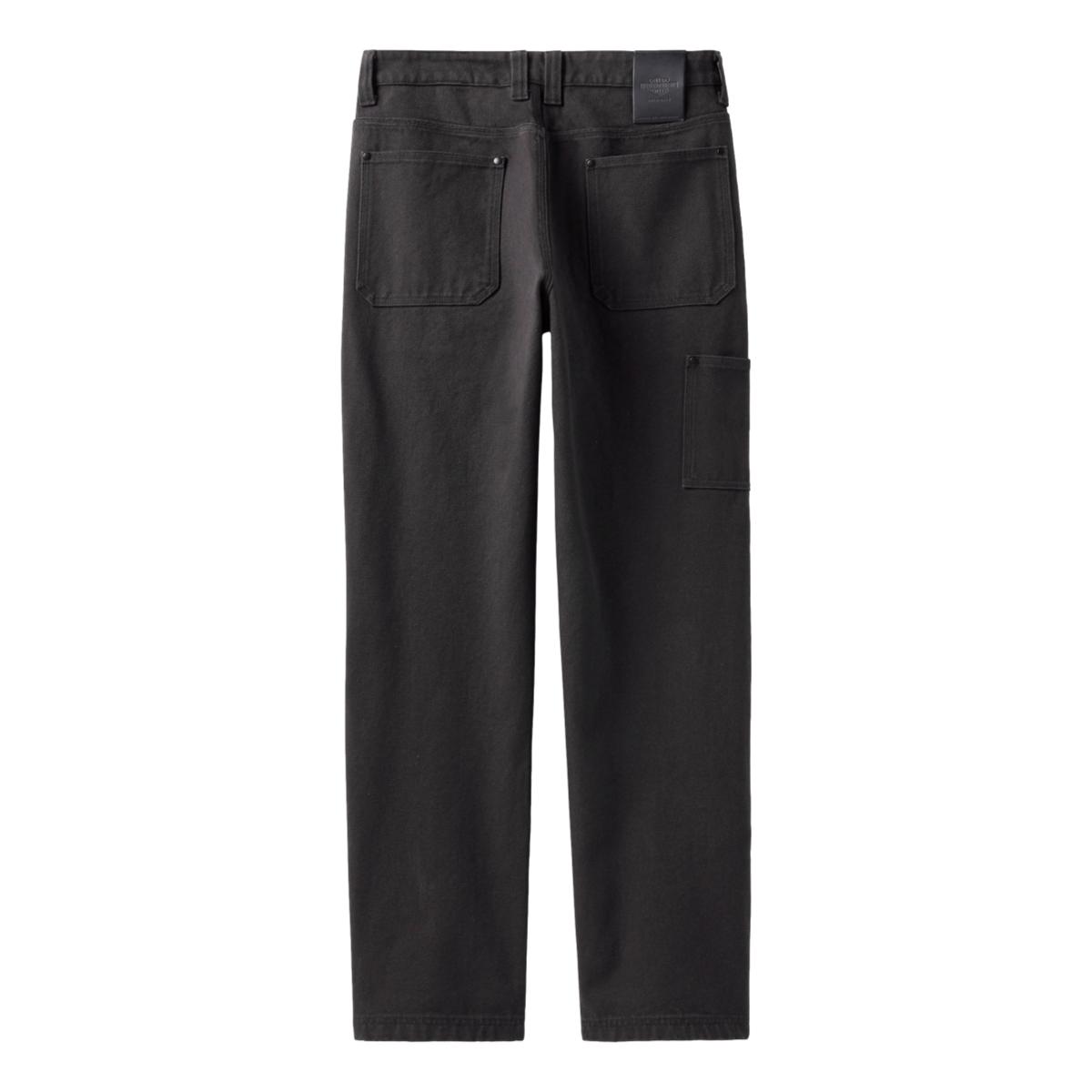 Originals Union Double Knee Canvas Pant Washed Black - Pants