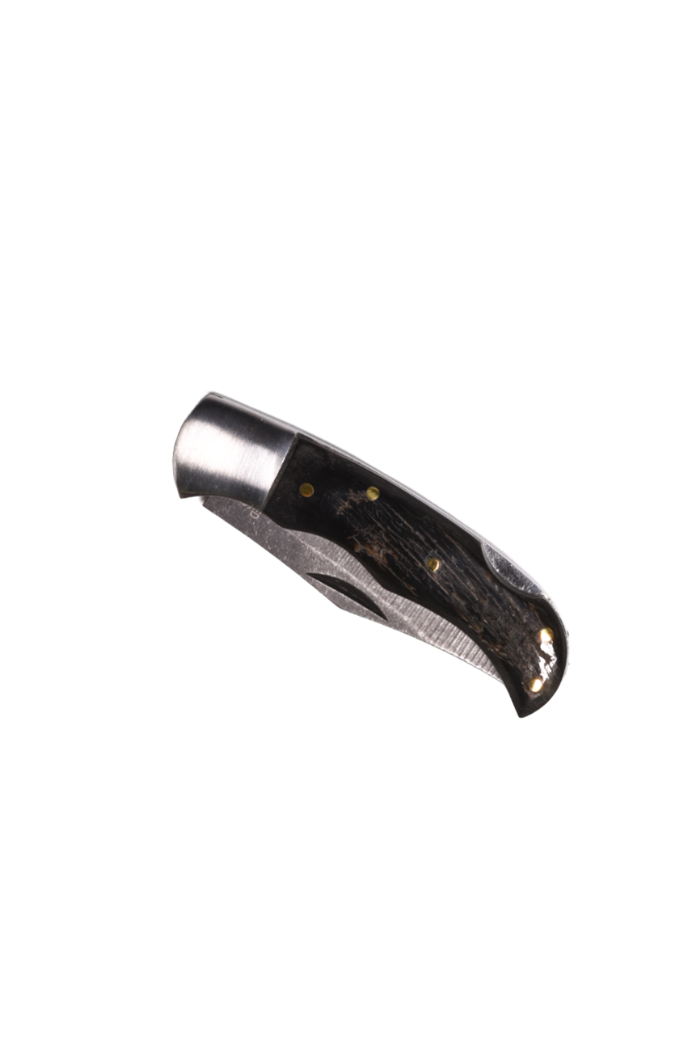 Ox-horn Inlay Folding Knife