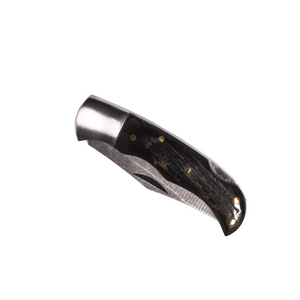 Ox-horn Inlay Folding Knife