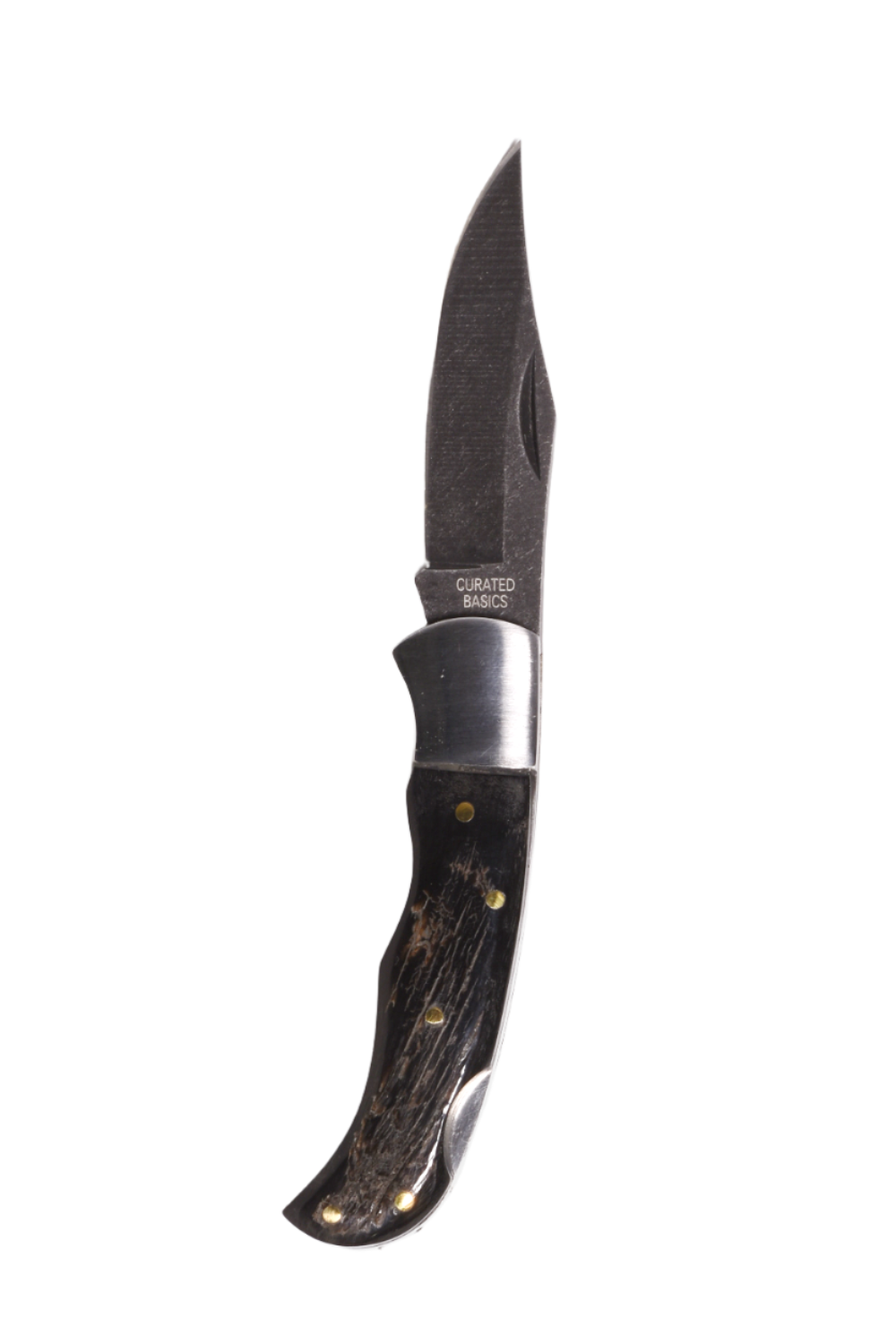 Ox-horn Inlay Folding Knife