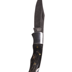 Ox-horn Inlay Folding Knife