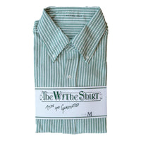 Oxford Cloth Button Down Classic Evergreen Stripe - Shirt