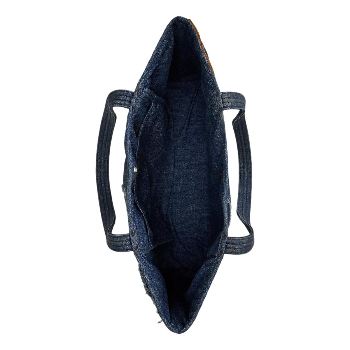 Patchwork Tote Indigo Blue - Bag