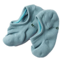 Pile Foot Cover No Show Socks L. Blue - Socks