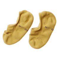 Pile Foot Cover No Show Socks L. Yellow - Socks
