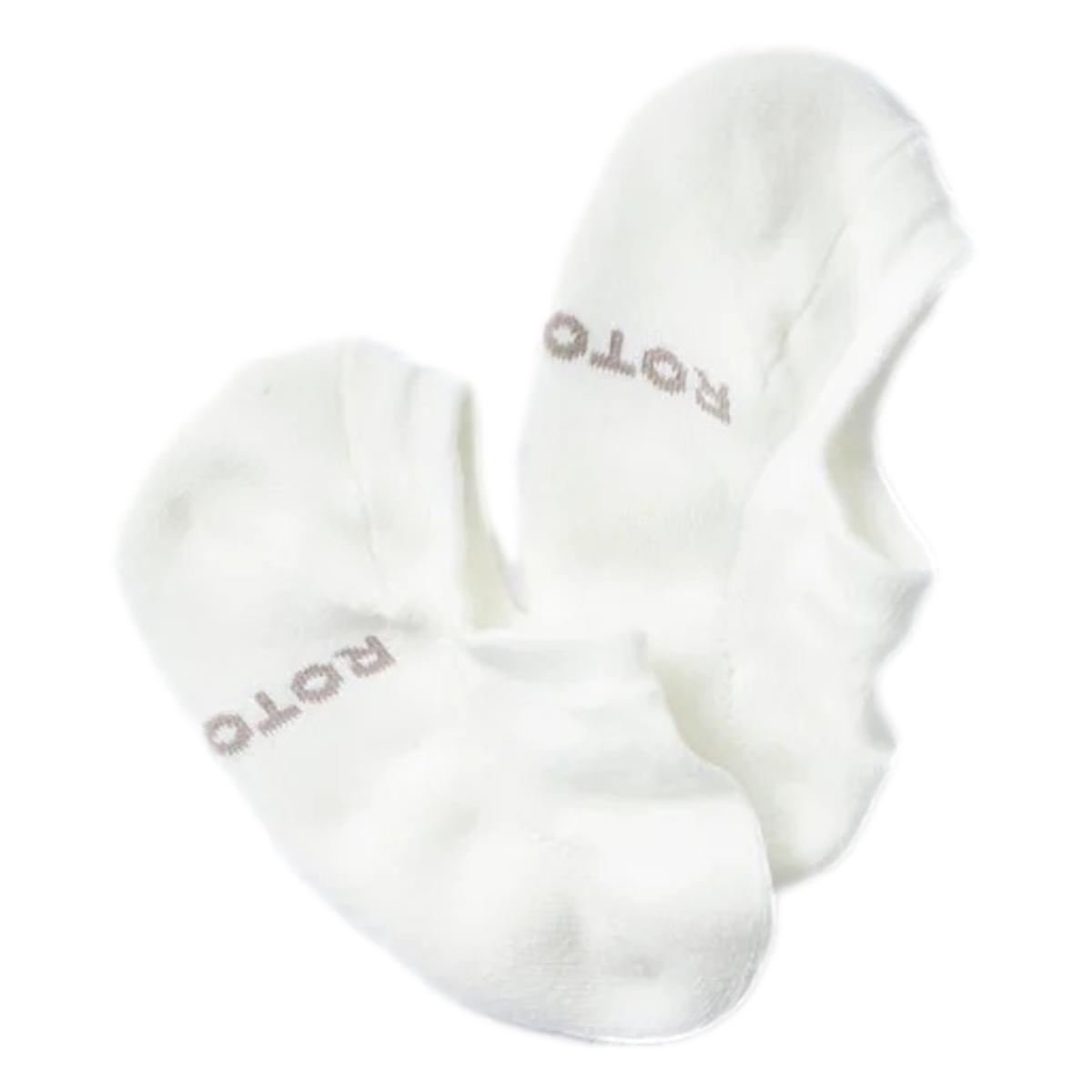 Pile Foot Cover No Show Socks White - Socks