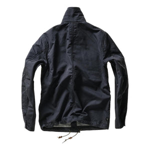 Pile-Lined Chore Coat Dk Navy Canvas - Jacket