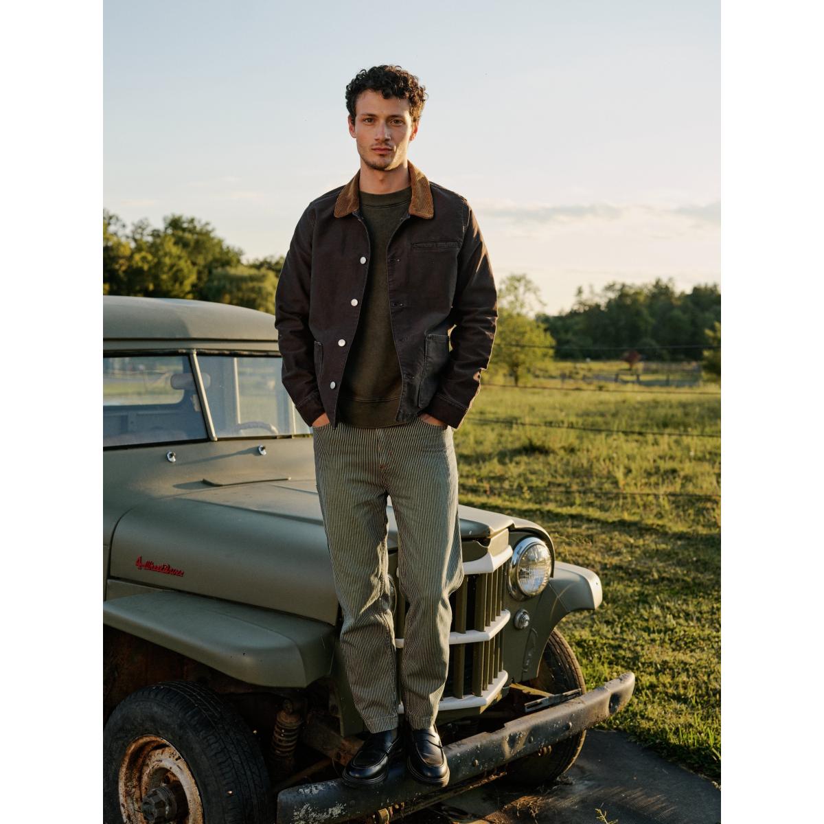 Pilon Jean Japanese Railroad Denim - Denim