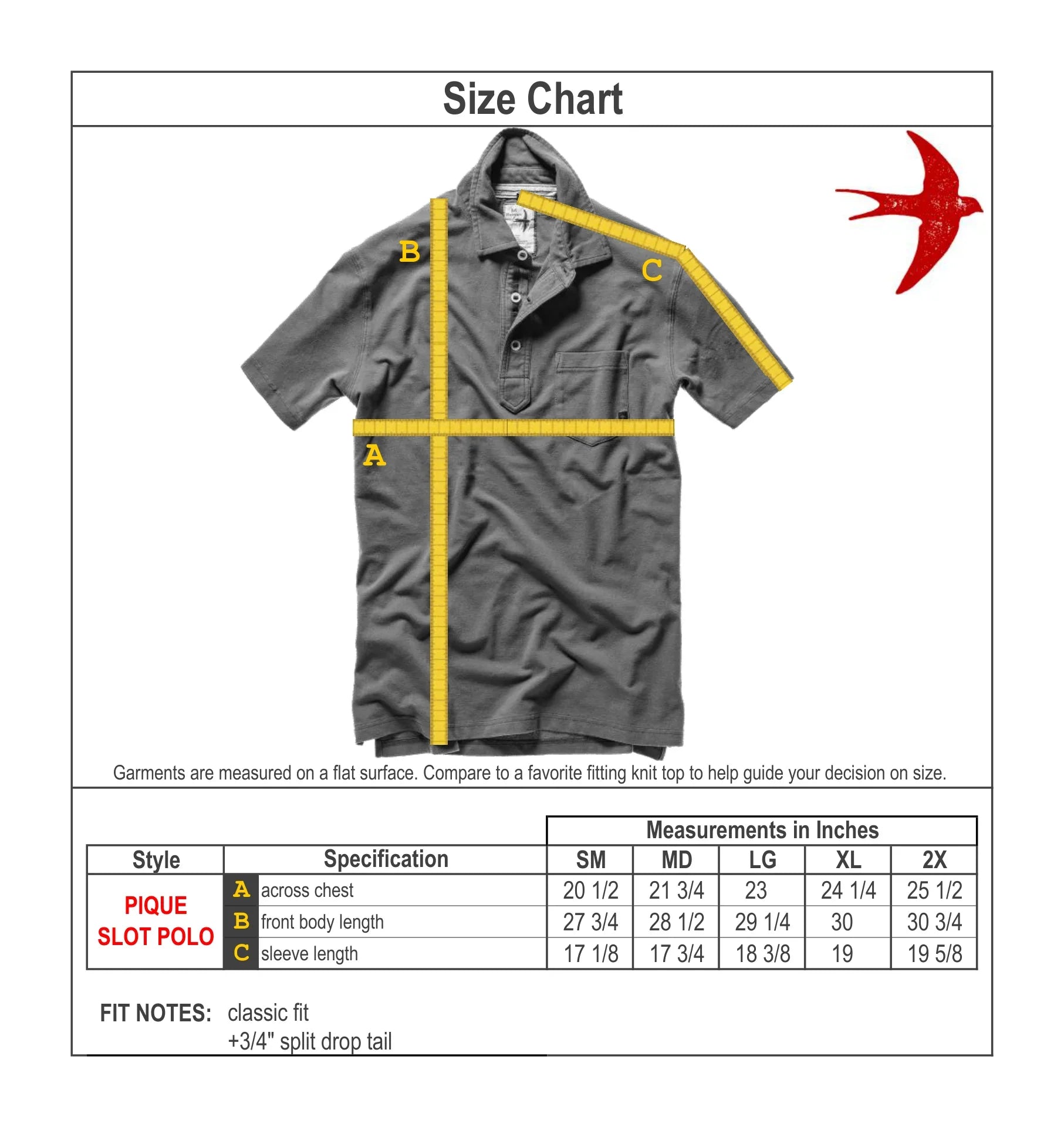 Pique Slot Polo Grey Heather - Polo