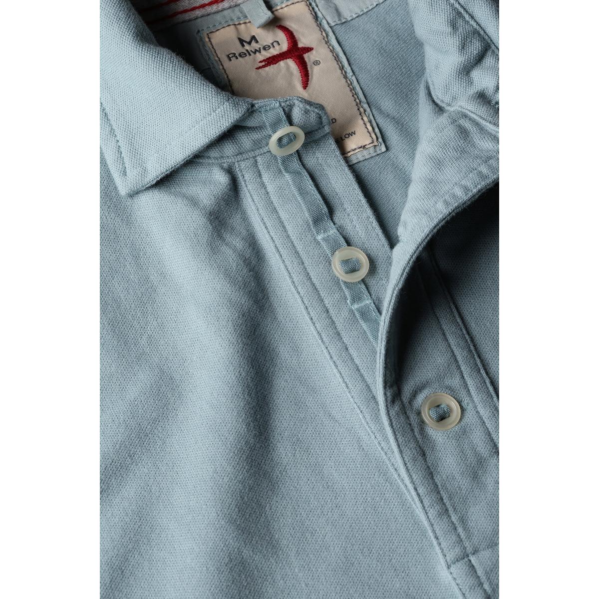 Pique Slot Polo Pumice - Polo