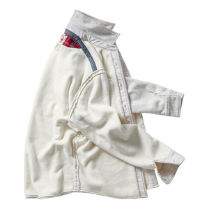 Pique Workshirt Chalk - Shirts