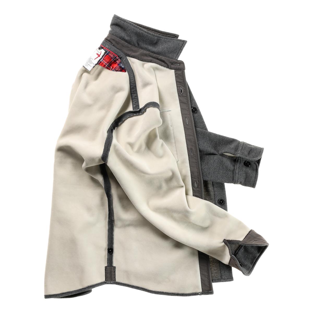 Pique Workshirt Dk Grey - Shirts