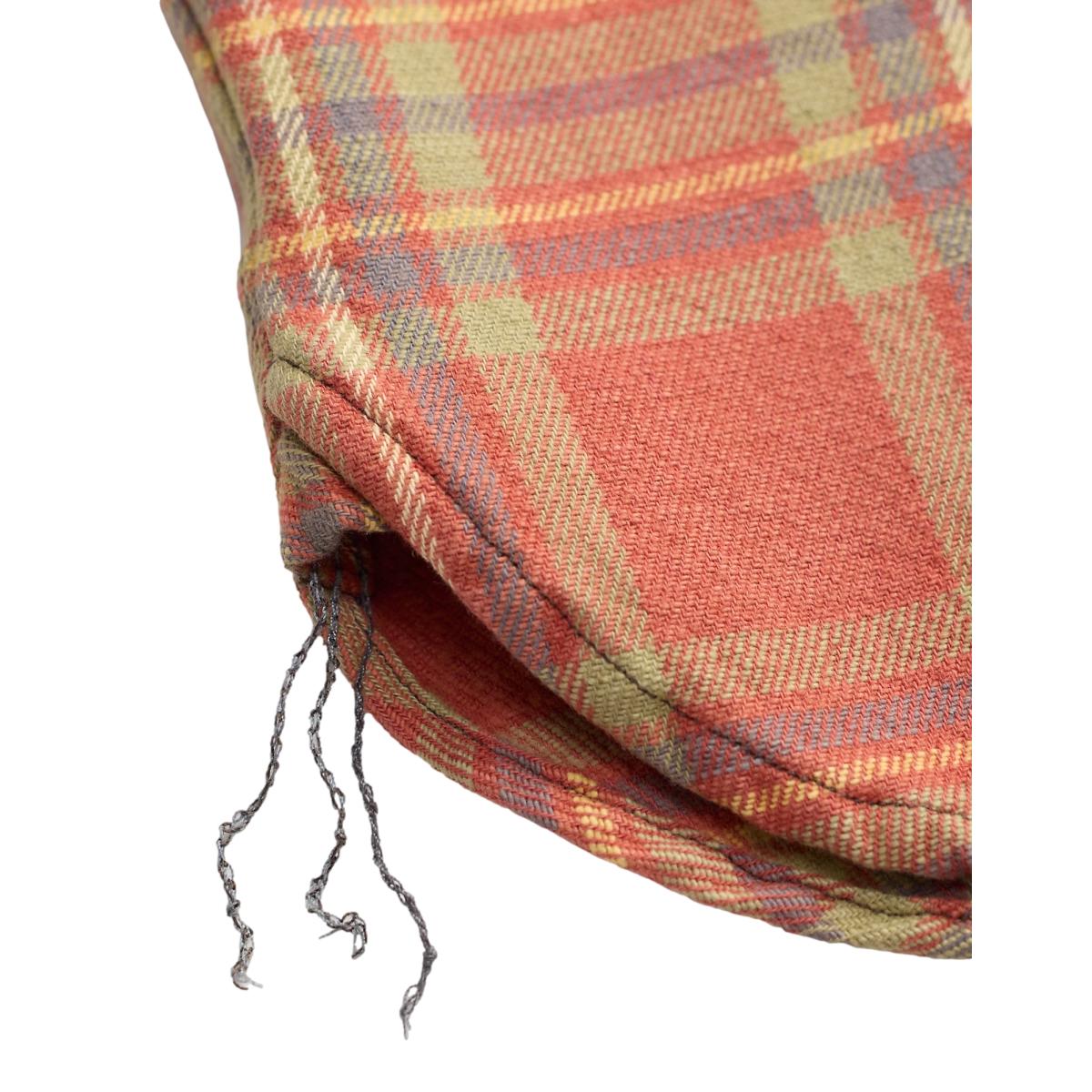 Plaid Twill Workshirt Red Blue Green - Shirt