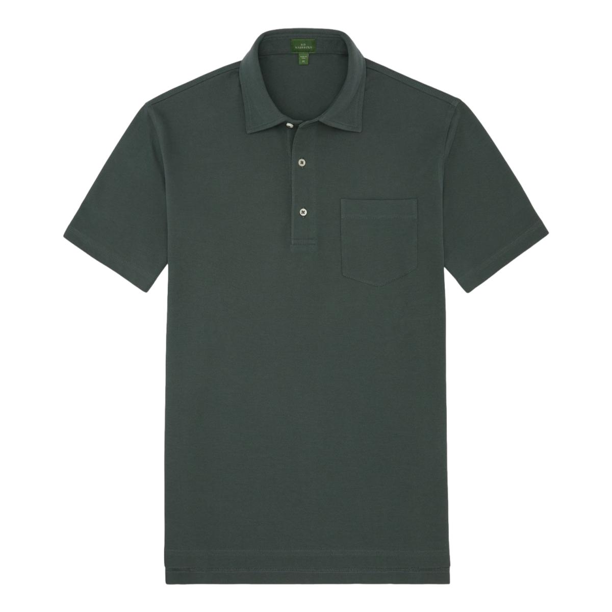Polo Dark Spruce Pima Pique - polo