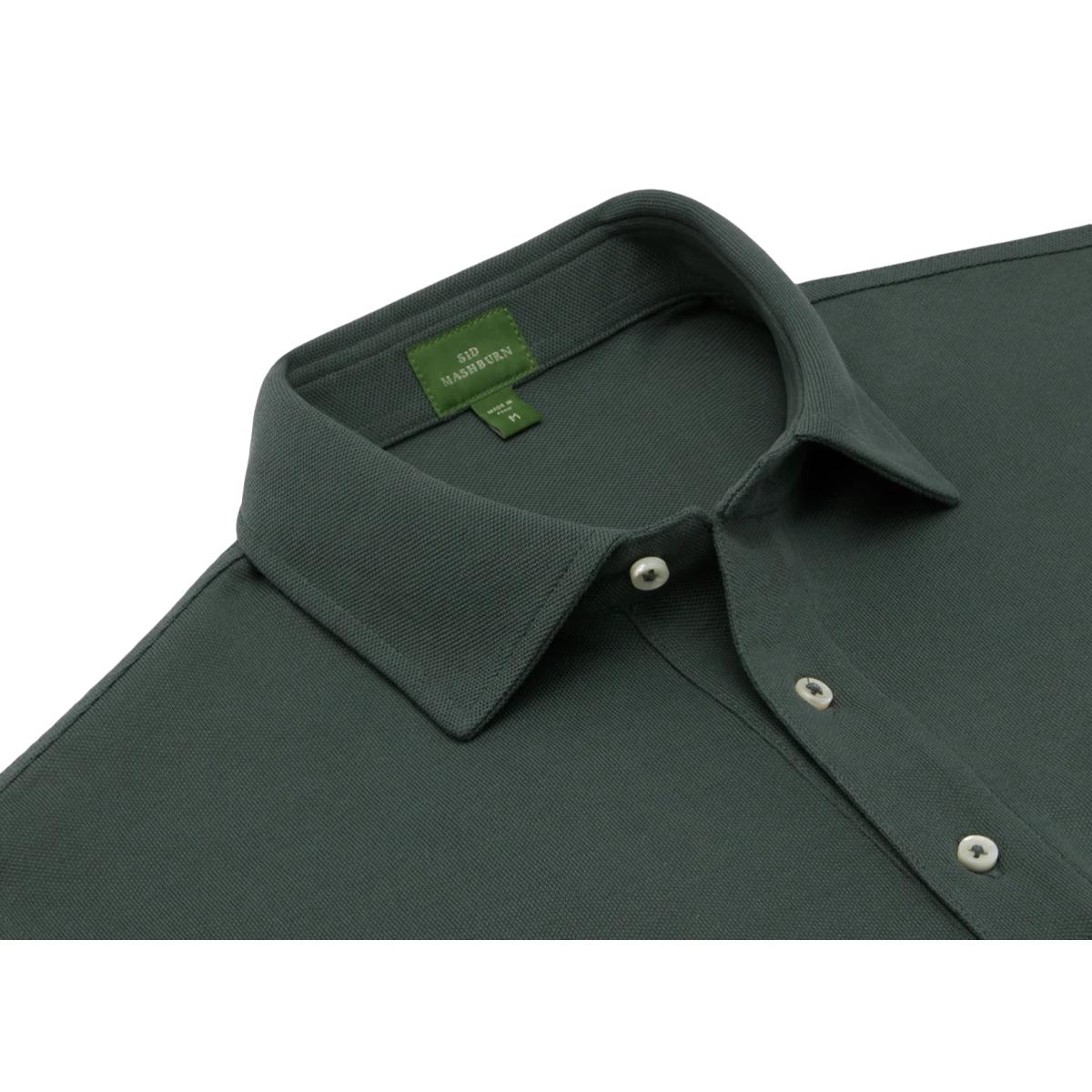 Polo Dark Spruce Pima Pique - polo