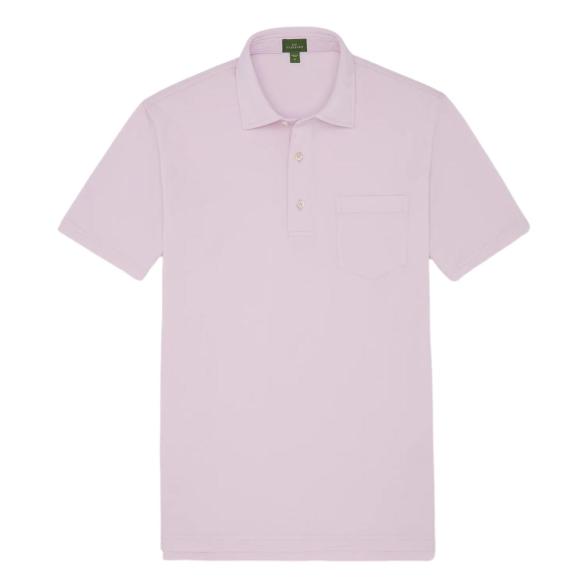 Polo Pale Pink Pima Pique - polo