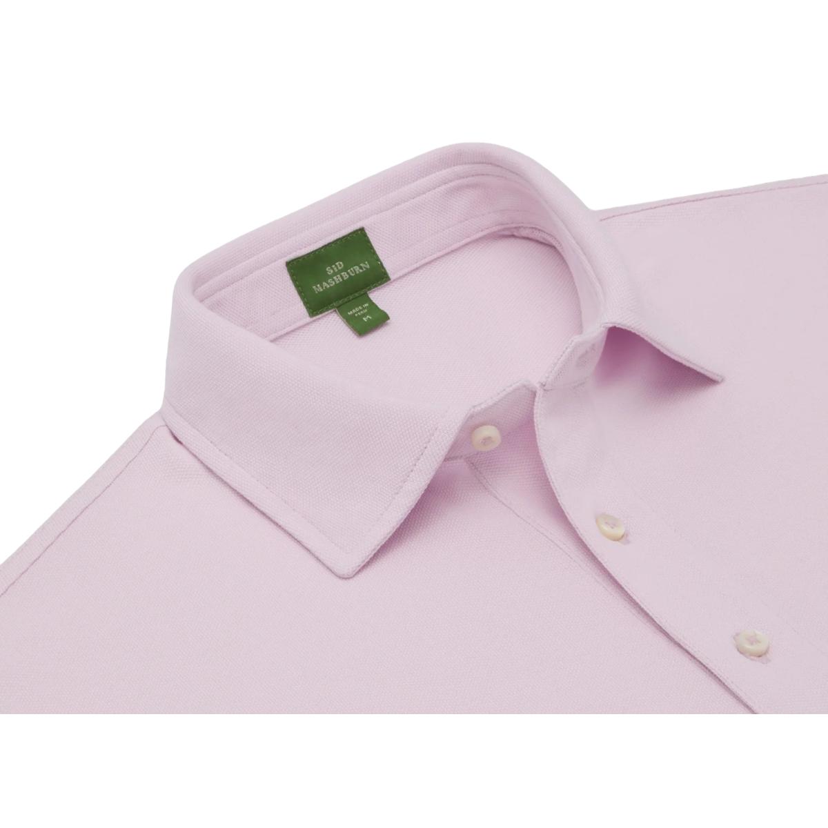 Polo Pale Pink Pima Pique - polo