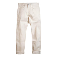 Portola Classic Taper 14oz Ecru Denim - Denim