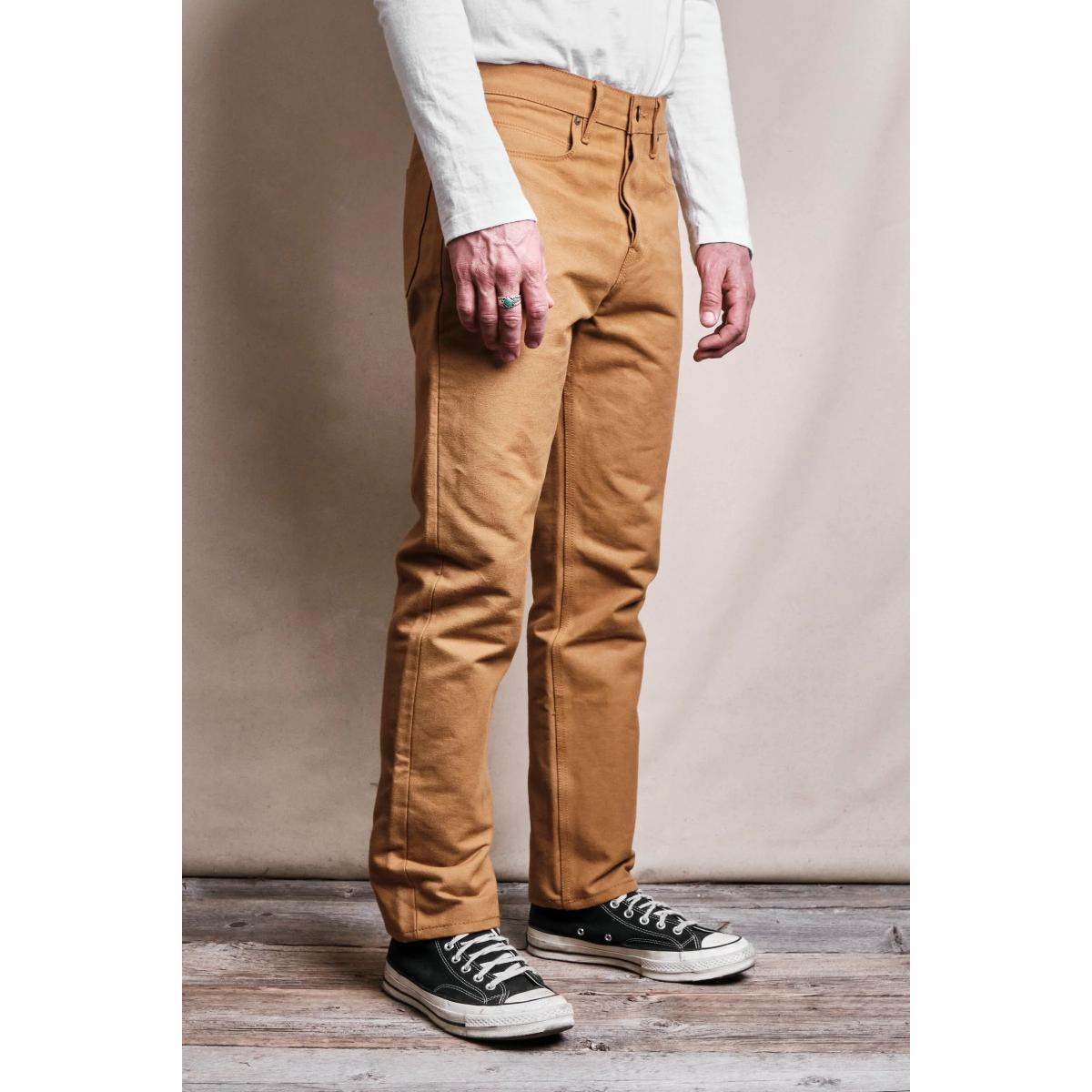 Portola Classic Taper 15 Ounce Duck Canvas - Denim