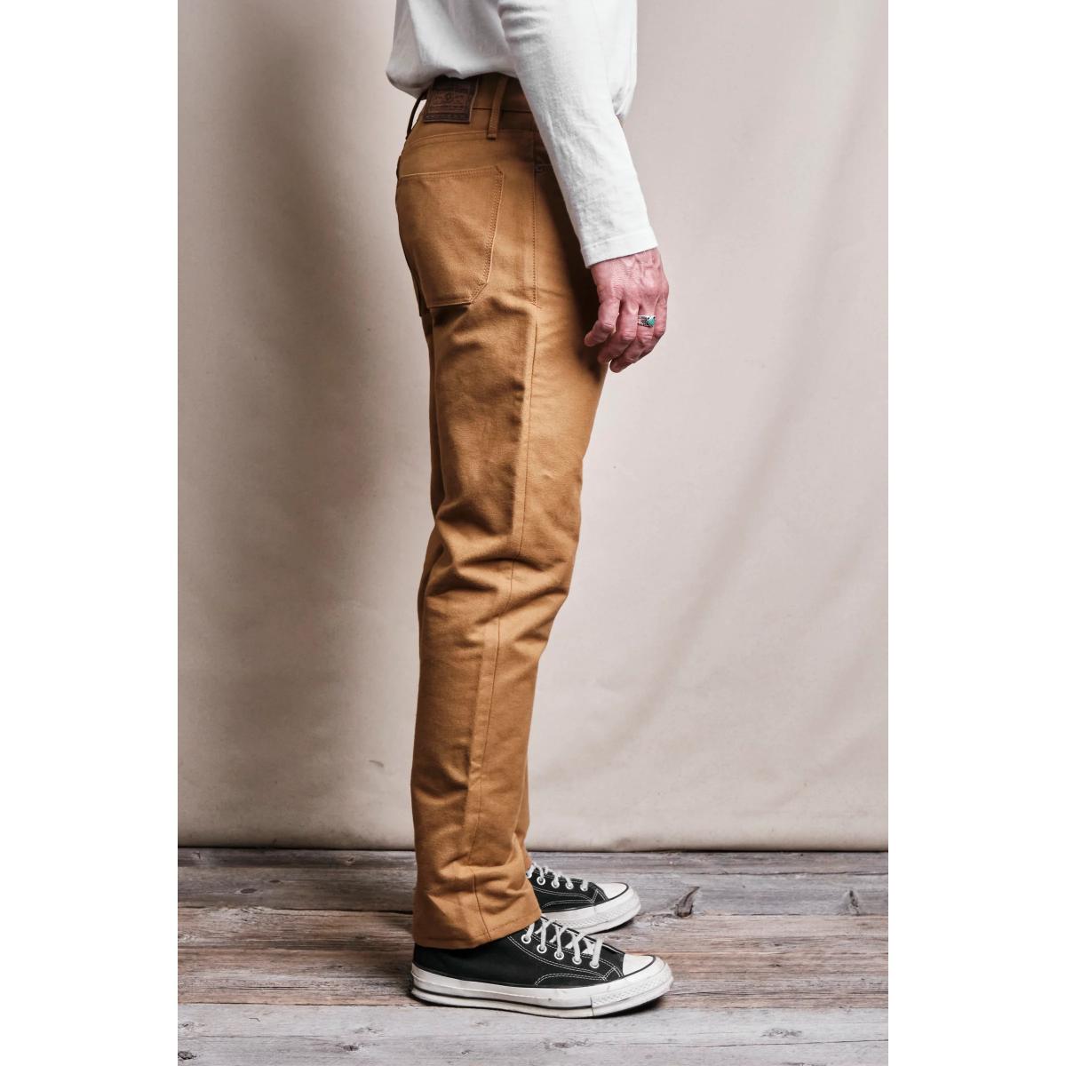 Portola Classic Taper 15 Ounce Duck Canvas - Denim