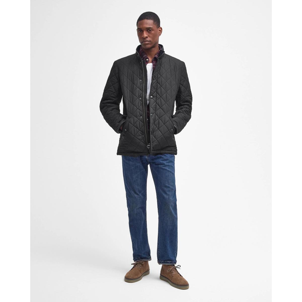 Powell Quilted Jacket Black - Jacket