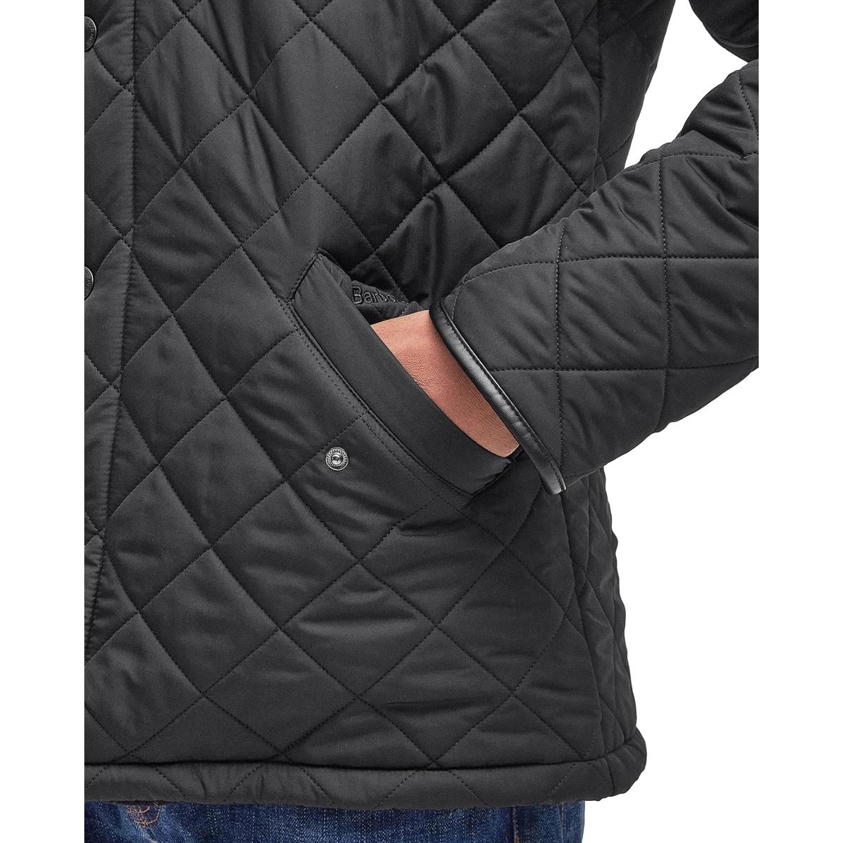 Powell Quilted Jacket Black - Jacket