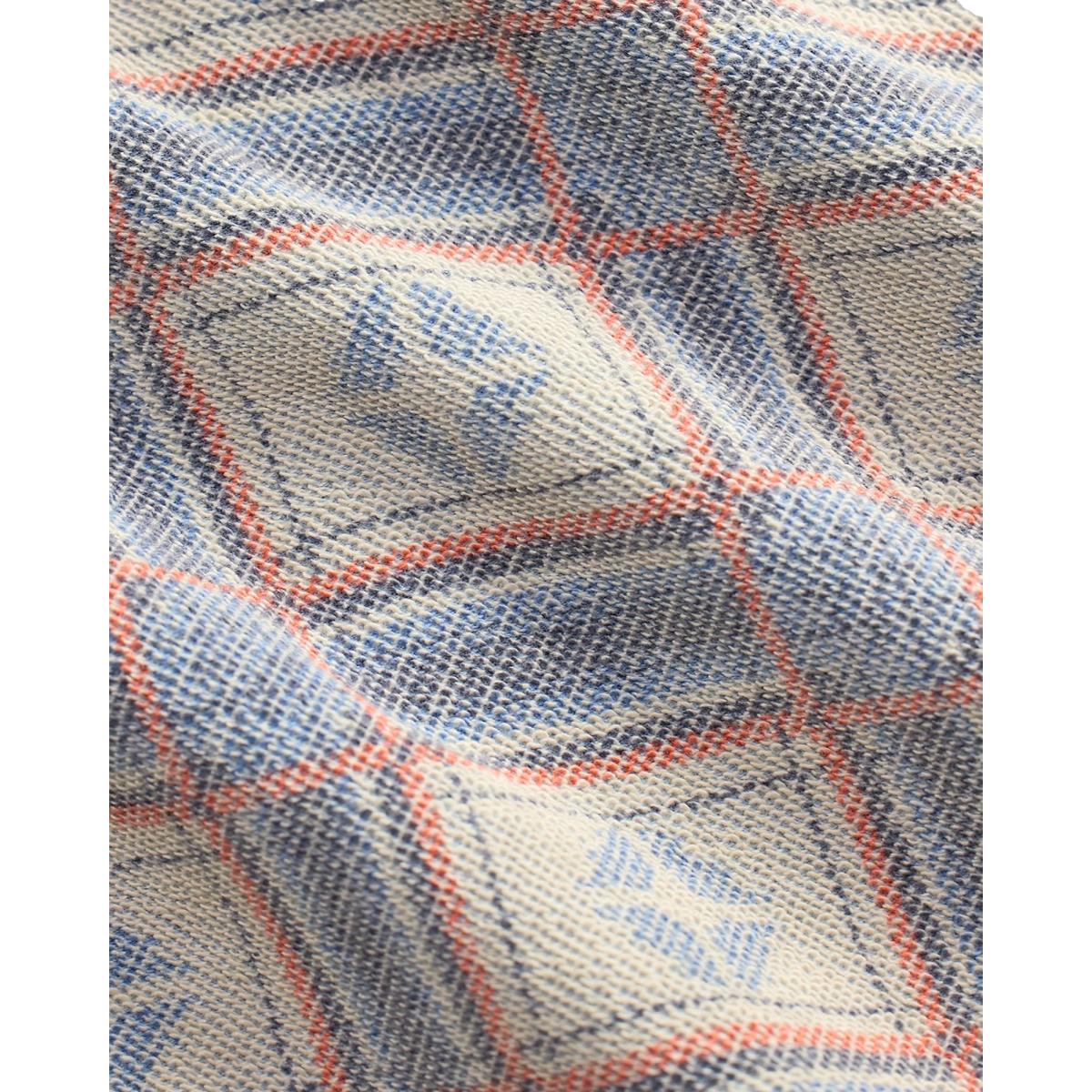 Print Reverse-Terry Workshirt White Multi - Shirt