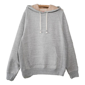 Pullover Hoodie - Fleeced Foxfibre® - Heather Grey - Hoody