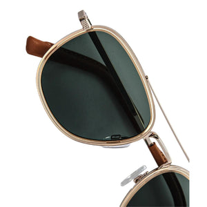 Quetin Champagne Green - Sunglasses