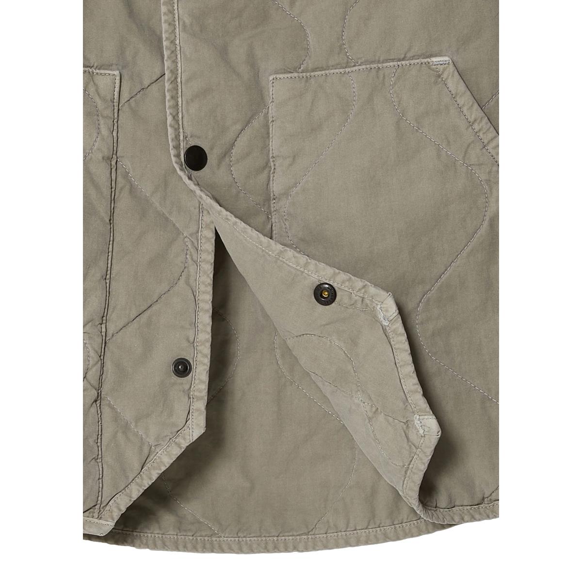 Quilted Bomber Jacket Khaki - Jacket