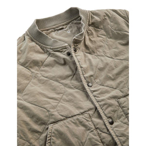 Quilted Bomber Jacket Khaki - Jacket