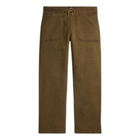 Quilted Double-Knit Pant Olive Drab - sweatpants
