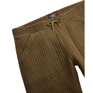 Quilted Double-Knit Pant Olive Drab - sweatpants