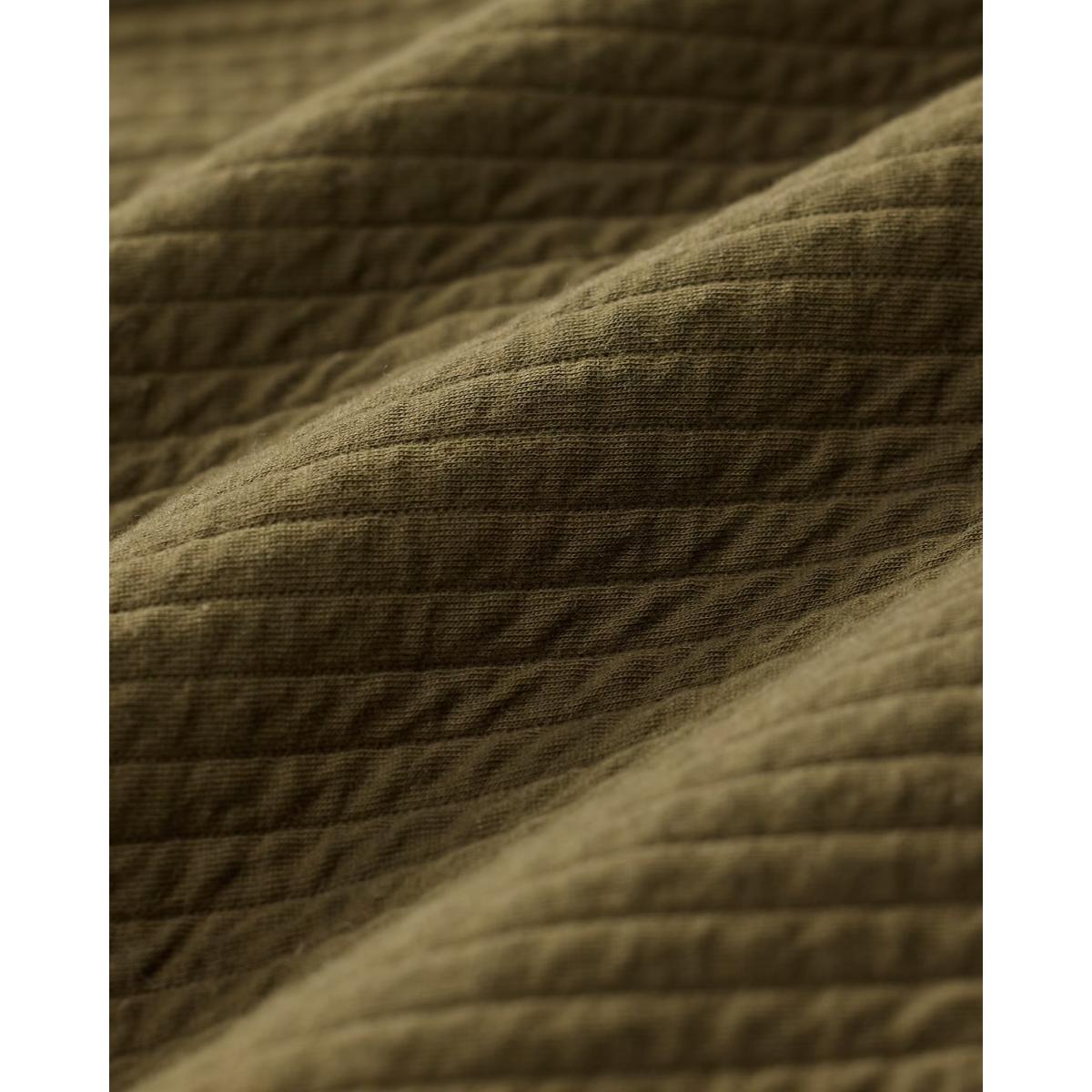 Quilted Double-Knit Pant Olive Drab - sweatpants