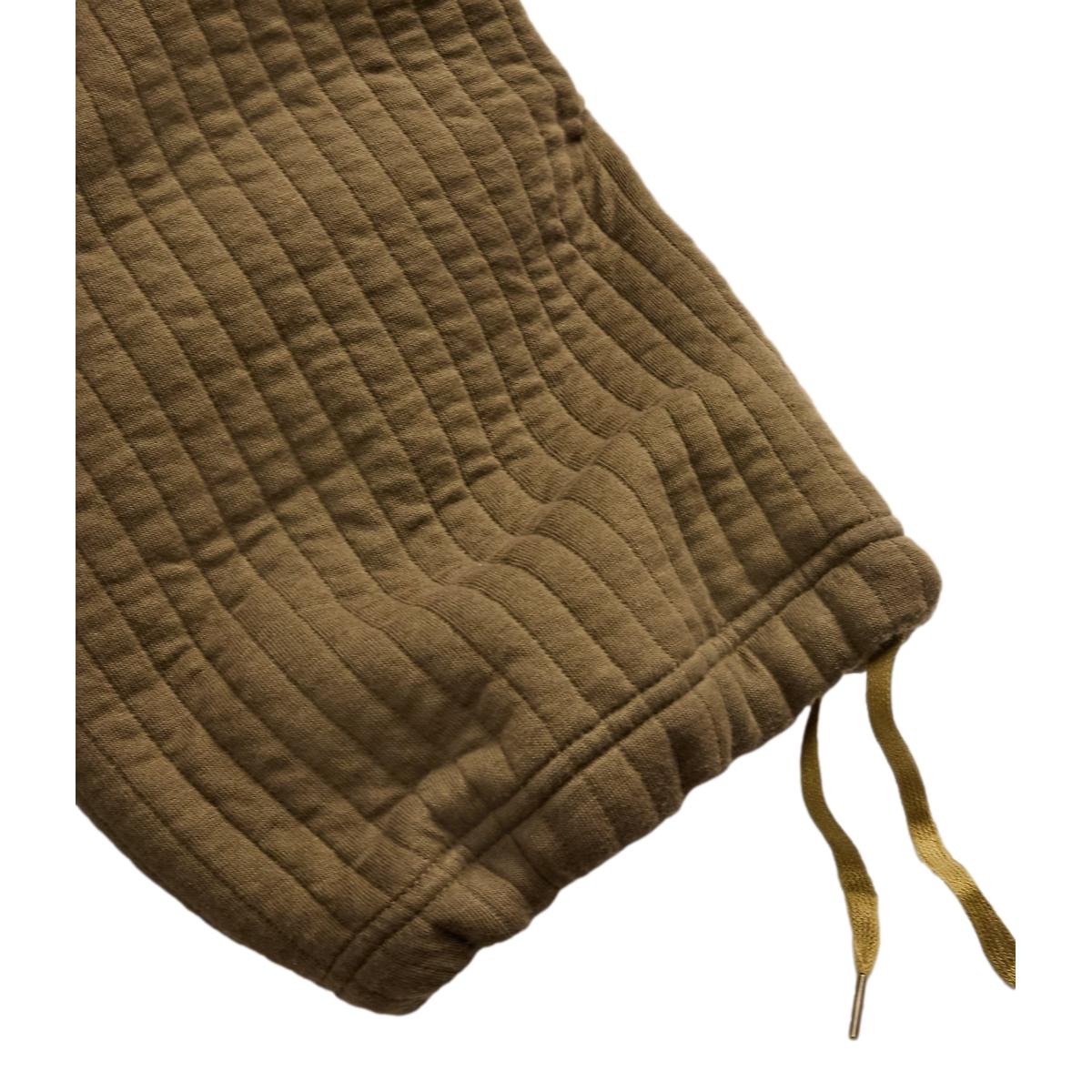 Quilted Double-Knit Pant Olive Drab - sweatpants