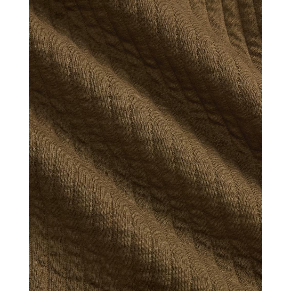 Quilted Double-Knit Pant Olive Drab - sweatpants