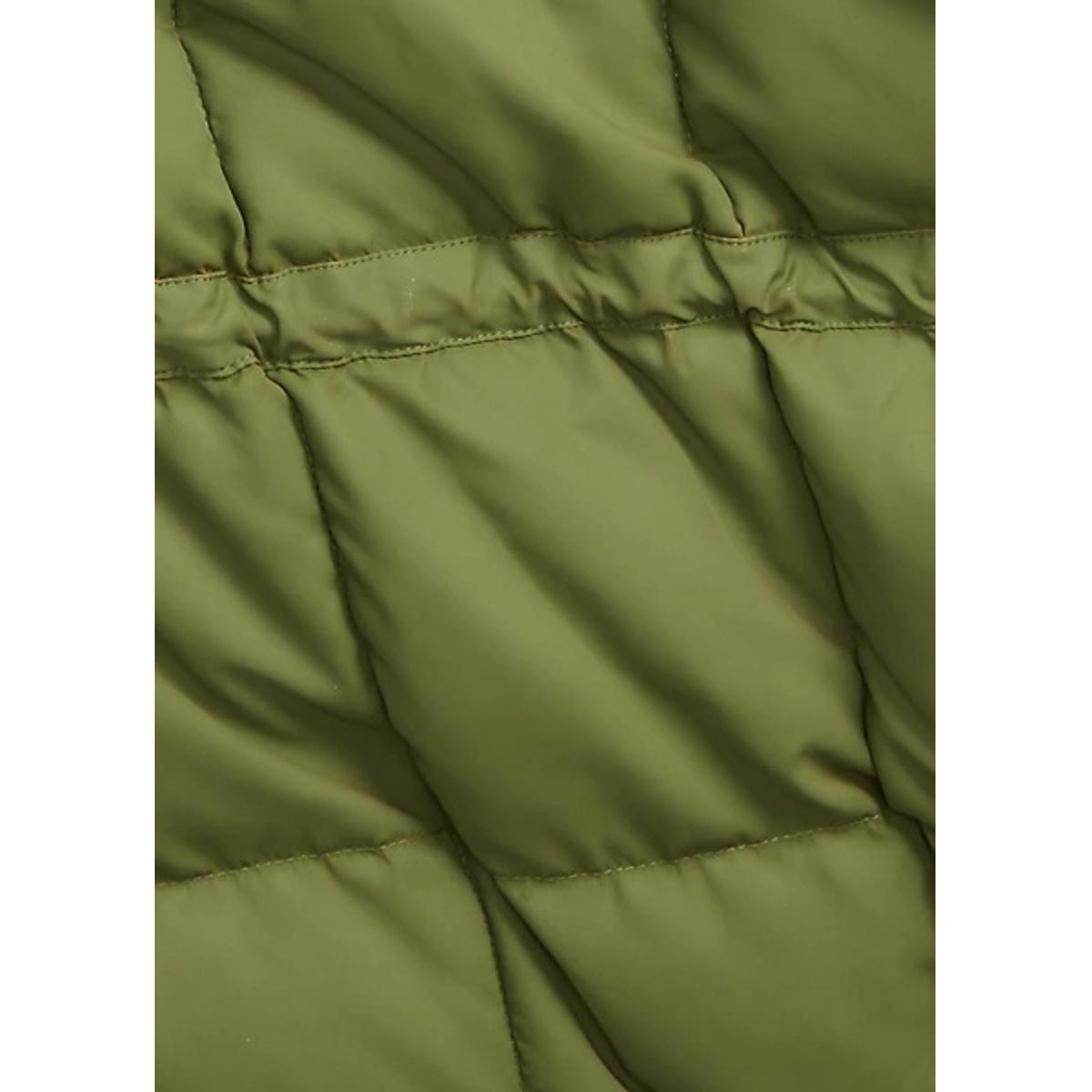 Quilted Hooded Jacket Fir Green - Jacket