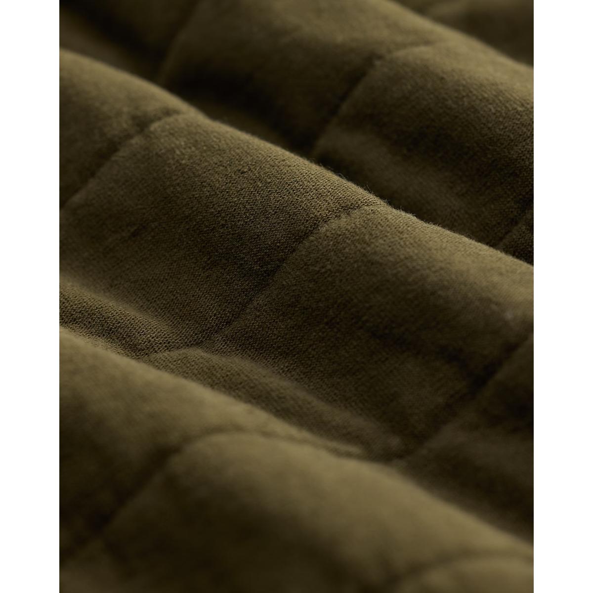 Quilted Jersey Overshirt Olive Drab - Overshirt