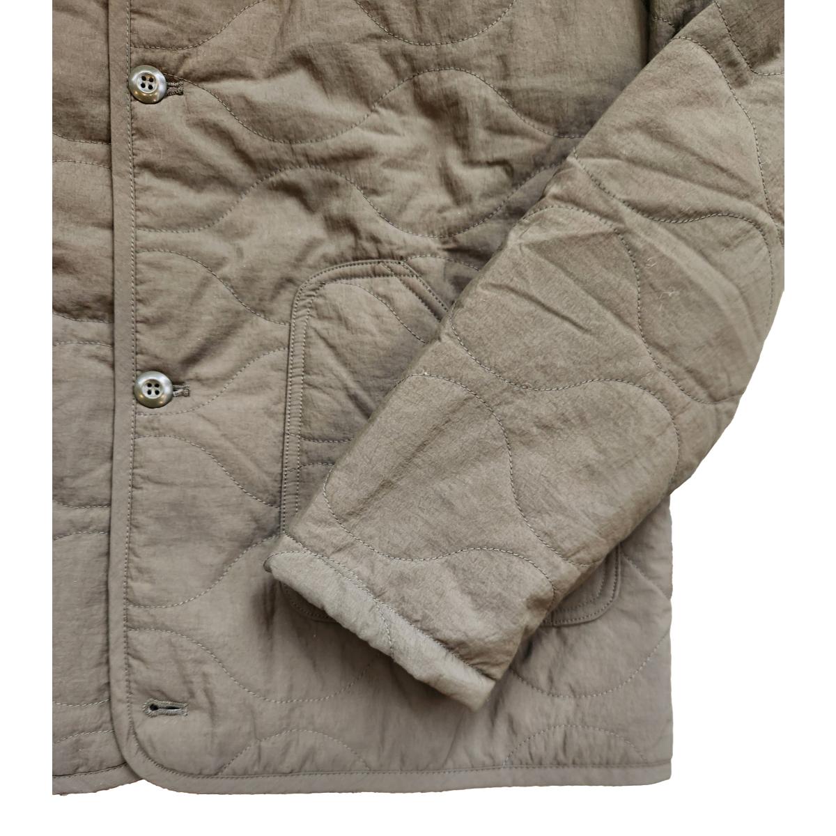 Quilted Liner Jacket Olive - outerwear